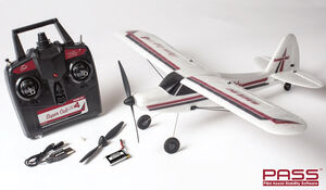 Super Cub MX4 Micro 4-Channel RTF Airplane with PASS System